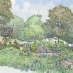 RHS Back to Nature Garden unveiled at Hampton Court Palace Garden Festival