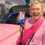 Star of Thunderbirds reunited with her iconic car at the British Motor Museum