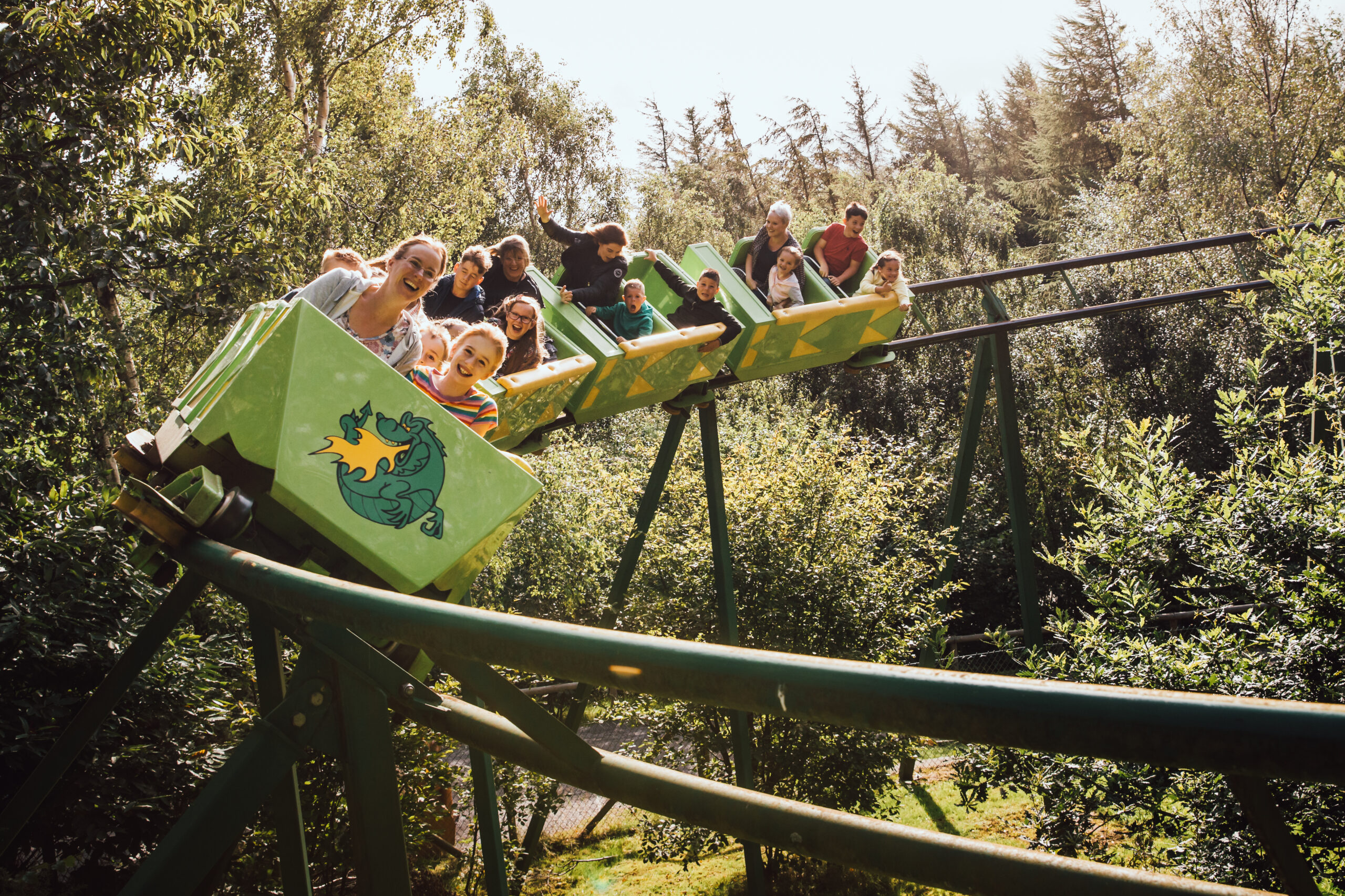 green dragon roller coaster
